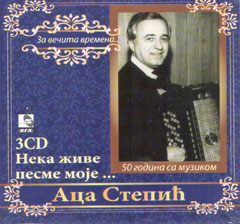 Aleksandar Aca Stepić - Neka žive pesme moje... (3x CD)