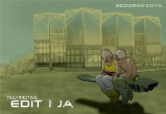 Technotise - razglednice - set Beograd 2074