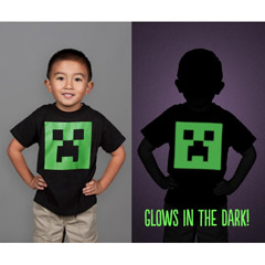 Dečija majica Minecraft - Glow In The Dark (7-8 god)-1