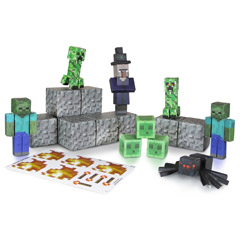 Papercraft Minecraft Figure Set - Hostile Mobs-2