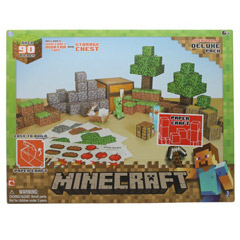 Papercraft Minecraft Figure Set - Overworld Deluxe-1