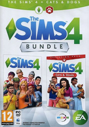 The Sims 4 Holliday Bundle - Sims 4 + Expansion Cats & Dogs (PC)